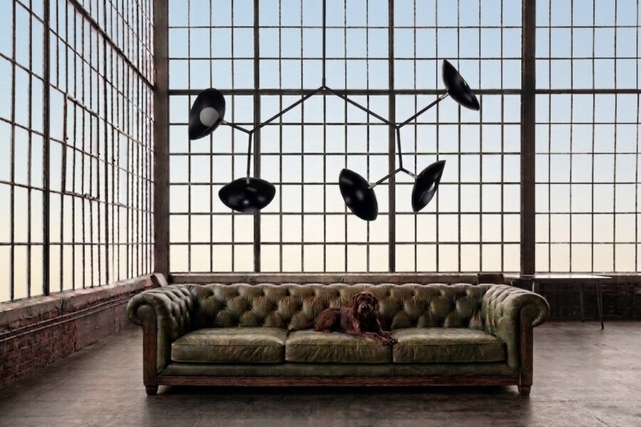 Yolee 5 Pendant | Mid-Century Industrial Loft Style